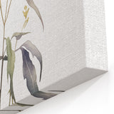 Minimalist Floral Wall Art - Delicate Watercolor Flower in Soft Tones