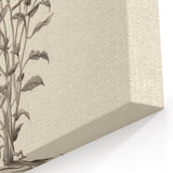 Minimalist Wall Art – Botanical Wildflower Sketch for Simple Home Decor