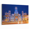 Stunning Madrid Cityscape Art - Beautiful Madrid Wall Art Canvas Print