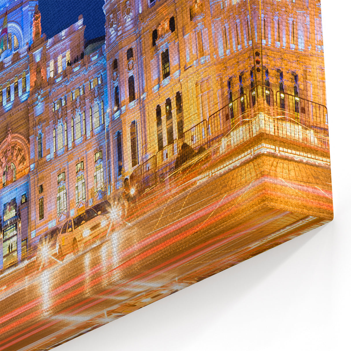 Stunning Madrid Cityscape Art - Beautiful Madrid Wall Art Canvas Print