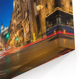 Vibrant Madrid Street Scene Art - Madrid Wall Art Canvas Print