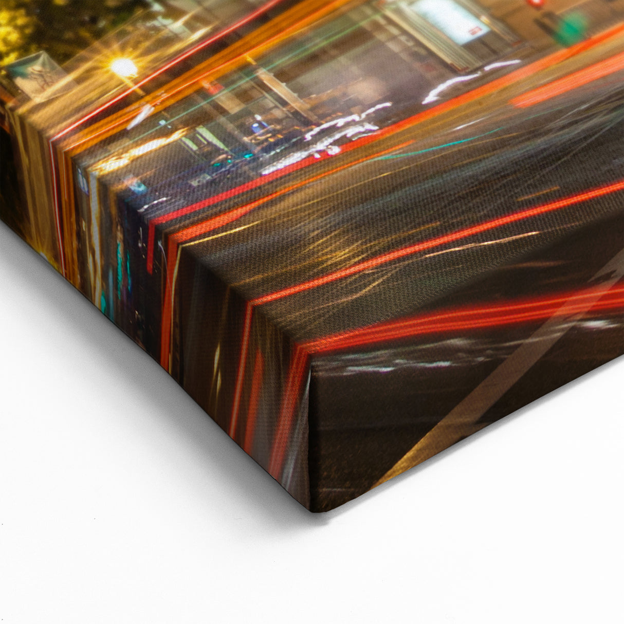 Vibrant Madrid Street Scene Art - Madrid Wall Art Canvas Print