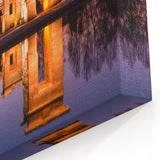 Twilight at Temple of Debod - Stunning Madrid Wall Art Canvas Print