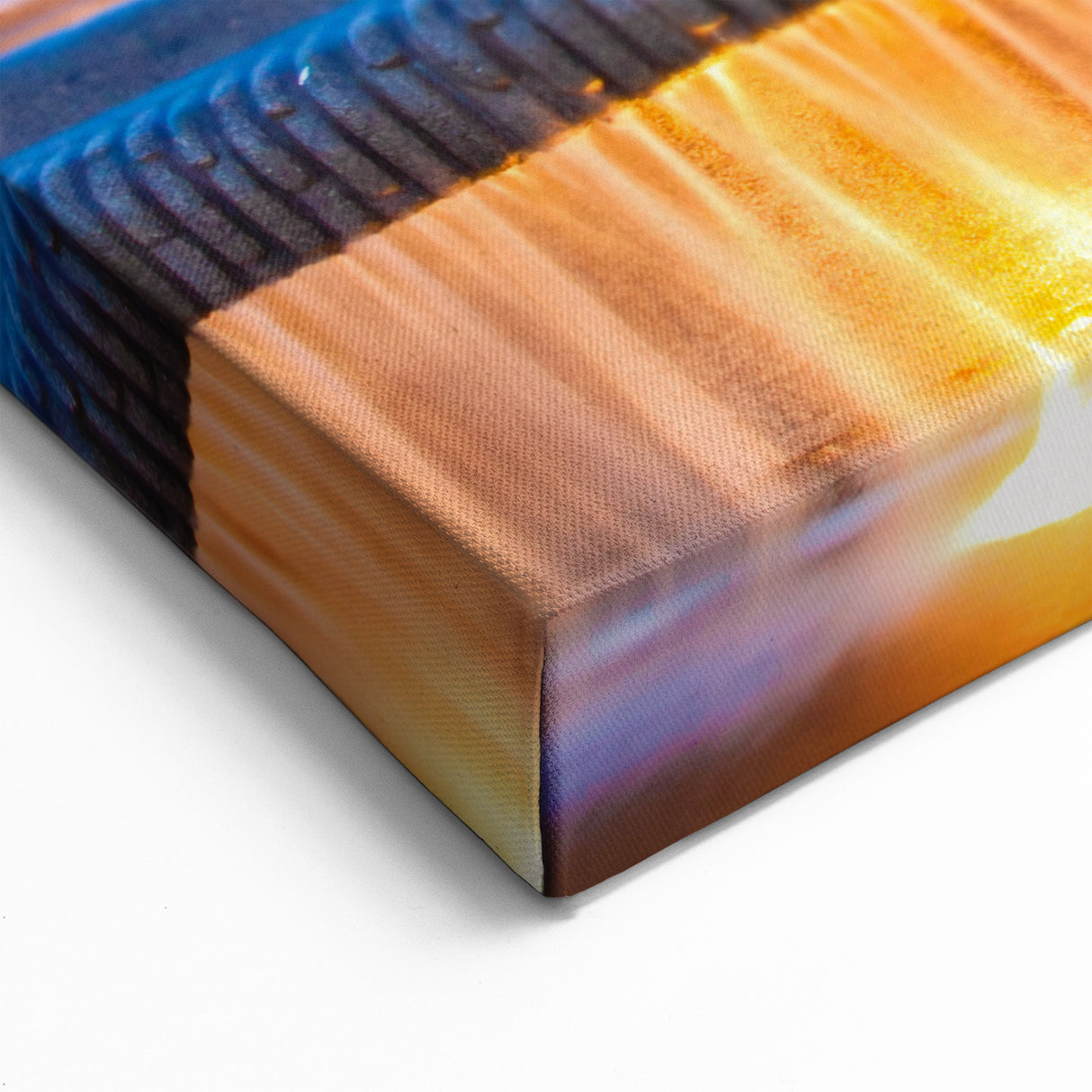 Madrid Cityscape Art - Plaza de Cibeles Fountain in Vibrant Canvas Print