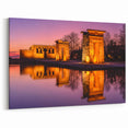 Temple of Debod Madrid Wall Art - Scenic Madrid Cityscape Canvas Prints