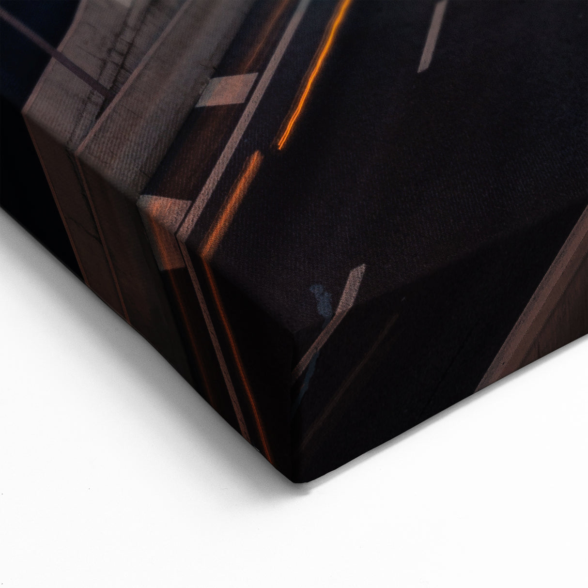 Madrid Night Cityscape Wall Art - Modern Madrid Canvas Prints