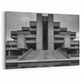 Brutalist Wall Art | Monumental Industrial Concrete Architecture Print