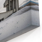 Brutalist Wall Art | Industrial Concrete Landscape Architecture Print