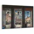Plaza Mayor Madrid Wall Art - Madrid Cityscape Canvas Prints