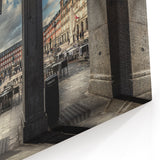 Plaza Mayor Madrid Wall Art - Madrid Cityscape Canvas Prints