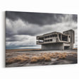 Brutalist Wall Art | Stark Industrial Concrete Architecture Desert Print