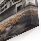 Brutalist Wall Art | Stark Industrial Concrete Architecture Desert Print