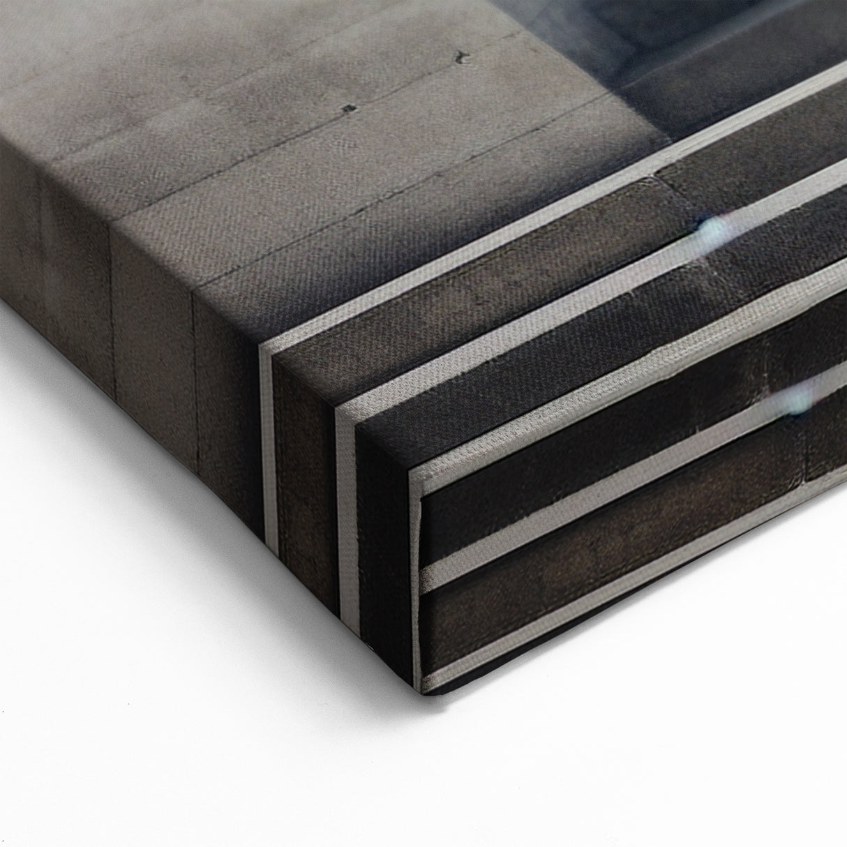 Brutalist Wall Art | Minimalist Concrete Architecture Geometric Print