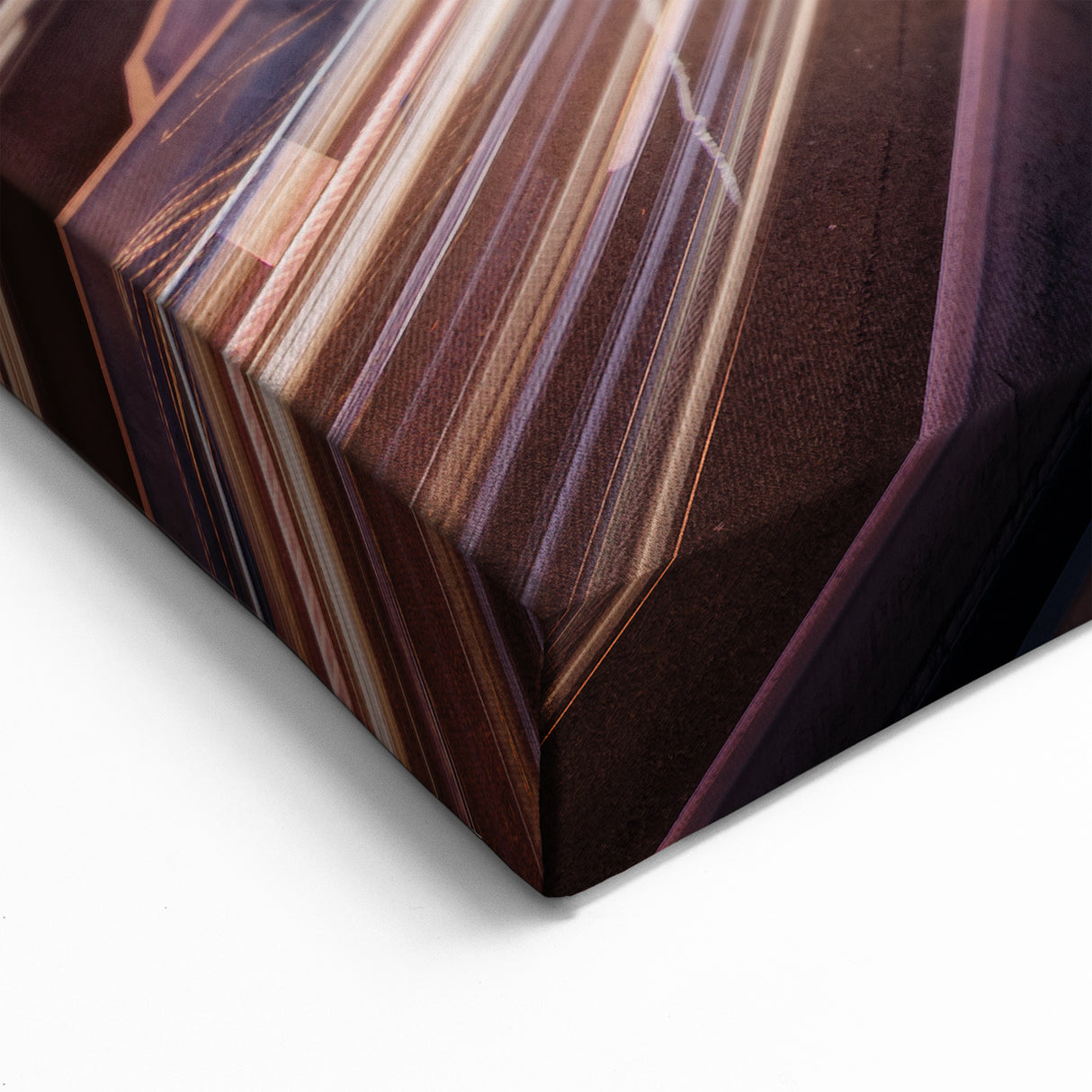 Madrid Night Lights Wall Art - Modern Cityscape Canvas Prints