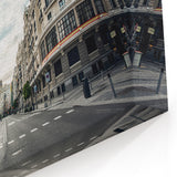 Gran Vía Madrid Wall Art - Iconic Cityscape Canvas Prints
