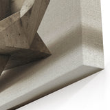Brutalist Design Art | Geometric Concrete Sculpture Modern Industrial Print