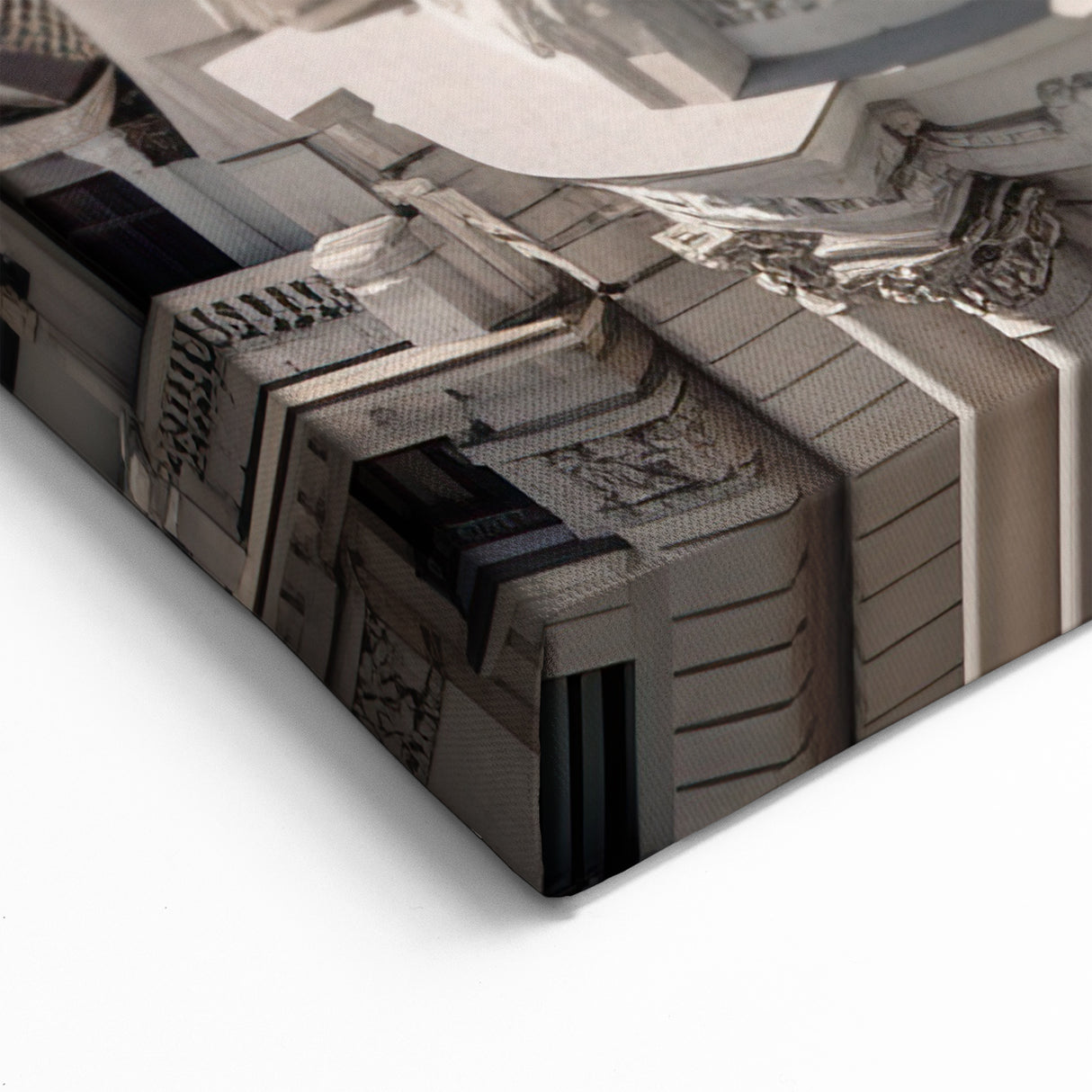 Gran Vía Madrid Wall Art - Aerial Cityscape Canvas Prints