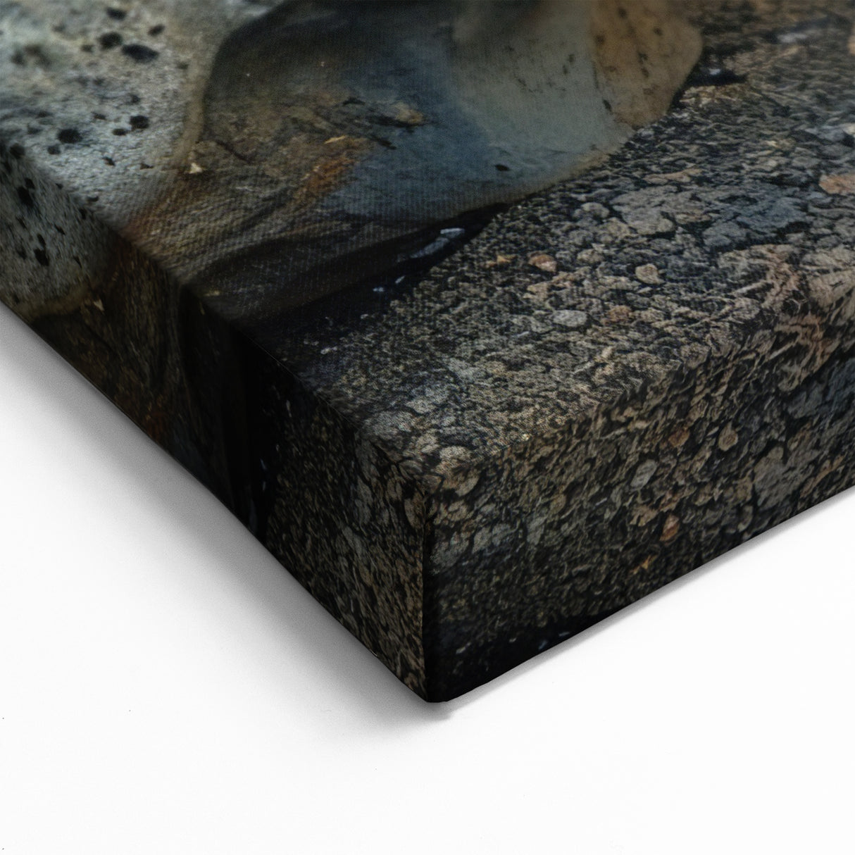Brutalist Industrial Art | Natural Fusion with Abstract Concrete Sculpture