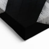 Geometric Brutalist Wall Art | Concrete Architecture in Monochrome