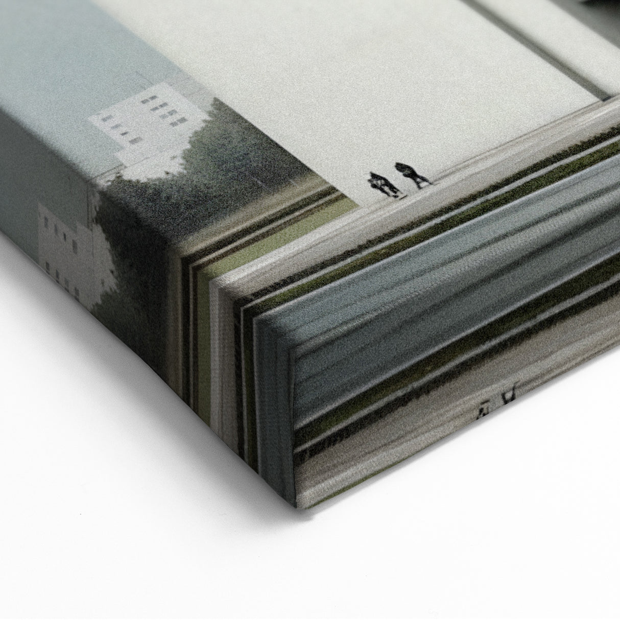 Modern Brutalist Wall Art | Minimalist Geometric Concrete Architecture