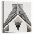 Brutalist Wall Art | Geometric Architectural Structure | Industrial Print