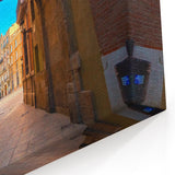 Valencia Canvas Prints - Historic Valencia Archway and Street Scene Art