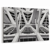 Valencia Photography Prints - Modern Valencia Architecture in Black and White