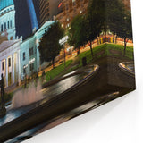 St. Louis Wall Art - Missouri Cityscape with Gateway Arch Night View