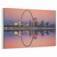 St. Louis Skyline Posters – Gateway Arch Reflection at Sunset