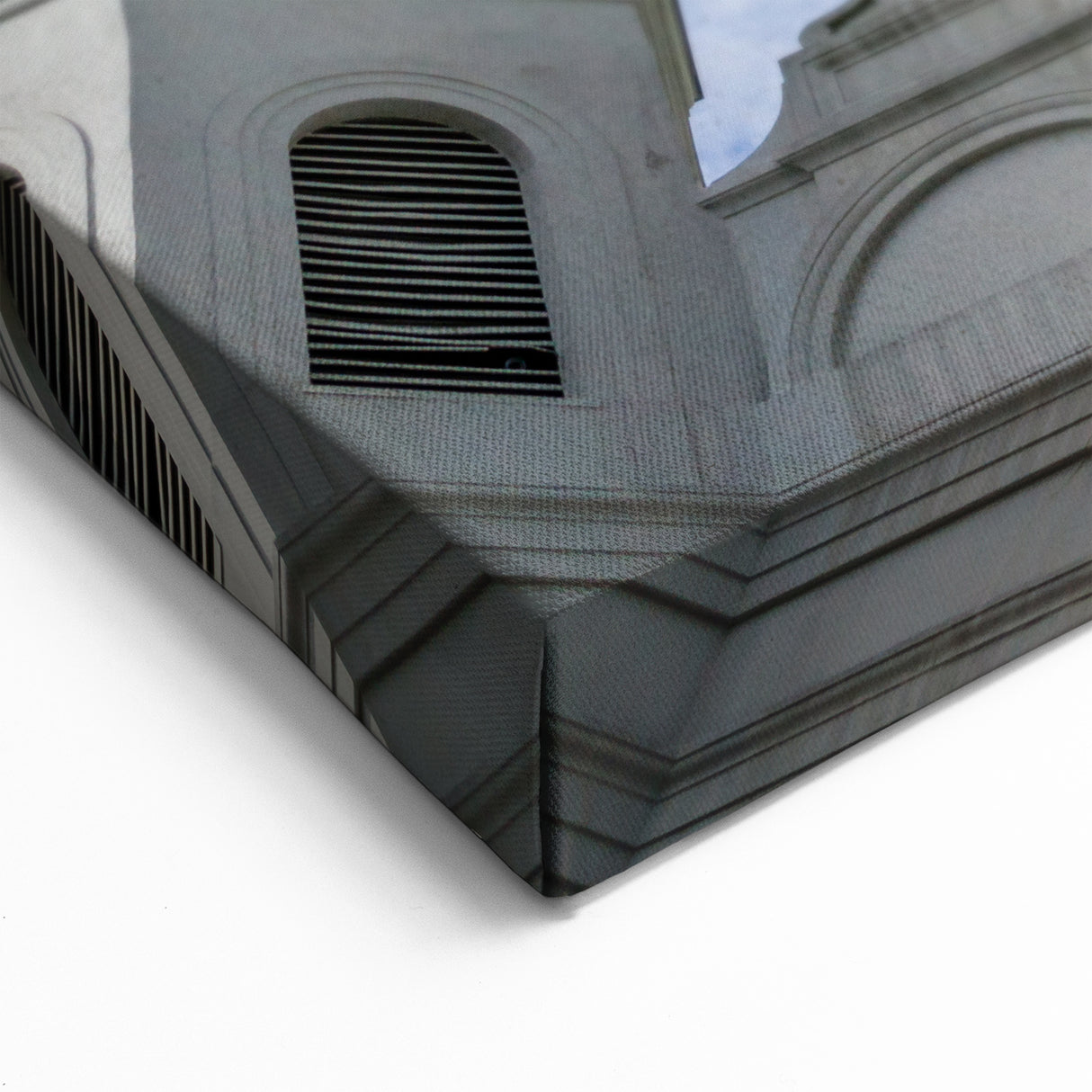 Historic St. Louis Artwork – Missouri Church Facade with Majestic Sky