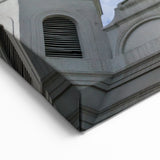 Historic St. Louis Artwork – Missouri Church Facade with Majestic Sky