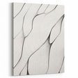 Minimalist Abstract Line Art: Flowing Organic Patterns in Black and White