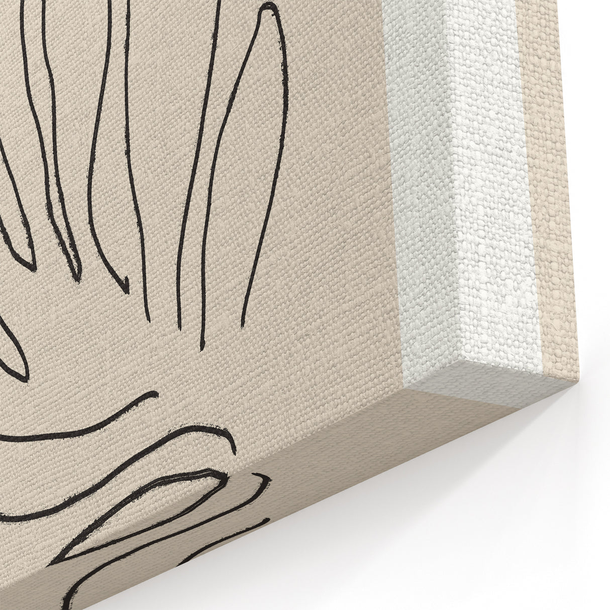 Minimalist Botanical Line Art: "Les Fleurs Abstraites" Modern Flower Print