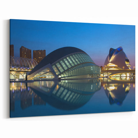 Valencia Canvas Prints – Modern Cityscape Art of Valencia Architecture