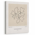 Minimalist Botanical Line Art: "Galerie Botanique No.01" Neutral Modern Print