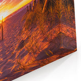 Valencia Canvas Prints – Stunning Sunset Beach Art of Valencia Coastline