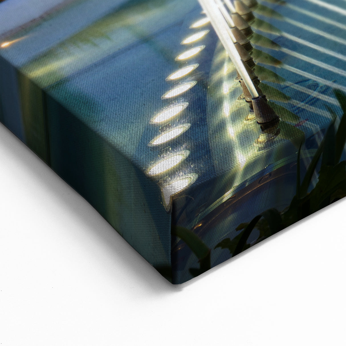 Valencia Cityscape Art – Modern Fountain Canvas Prints of Valencia