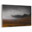 Moody Rustic Landscape Wall Art - Dramatic Farmhouse Decor Piece