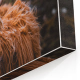 Highland Cow Rustic Wall Art - Farmhouse Decor for Cozy Countryside Homes