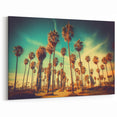 Santa Monica Palm Trees Art - Iconic California Coastal Photography Print