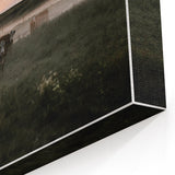 Misty Cattle at Dawn Rustic Wall Art - Farmhouse Country Decor