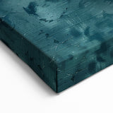 Glamorous Autumn Leaf Glam Wall Art – Luxury Modern Metallic Decor