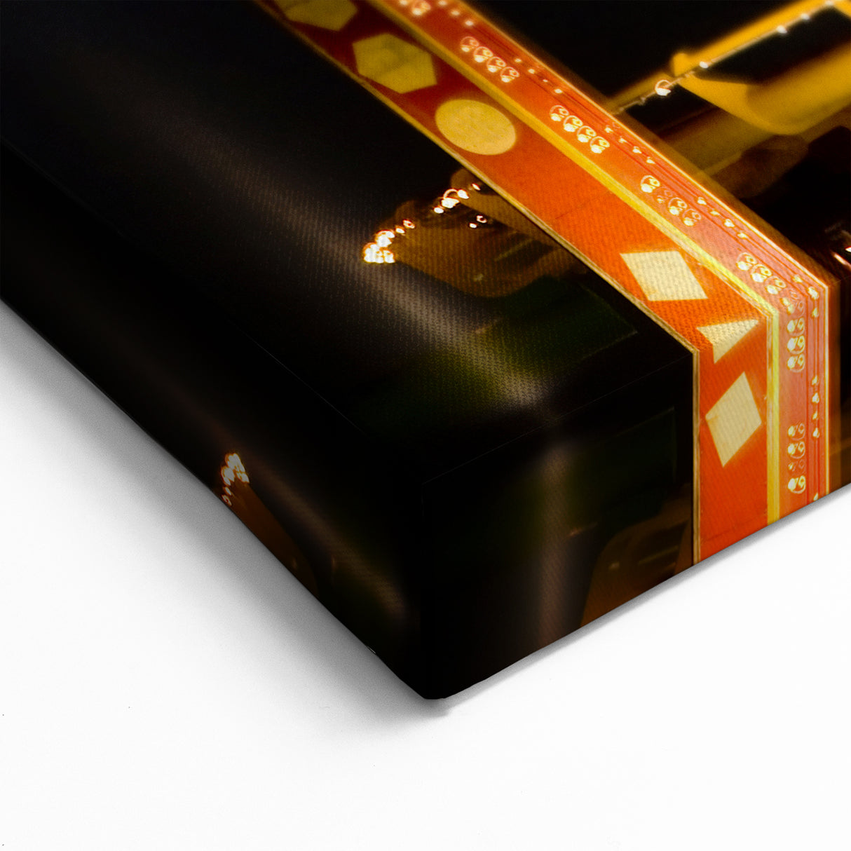 Scenic Santa Monica Art - California Beach Wall Art with Sunset Ferris Wheel