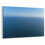 Santa Monica Ocean View Art - Serene Horizon Coastal Photography Print