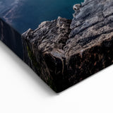 Glacier National Park Wall Art – Scenic Montana Wilderness Sunset Print