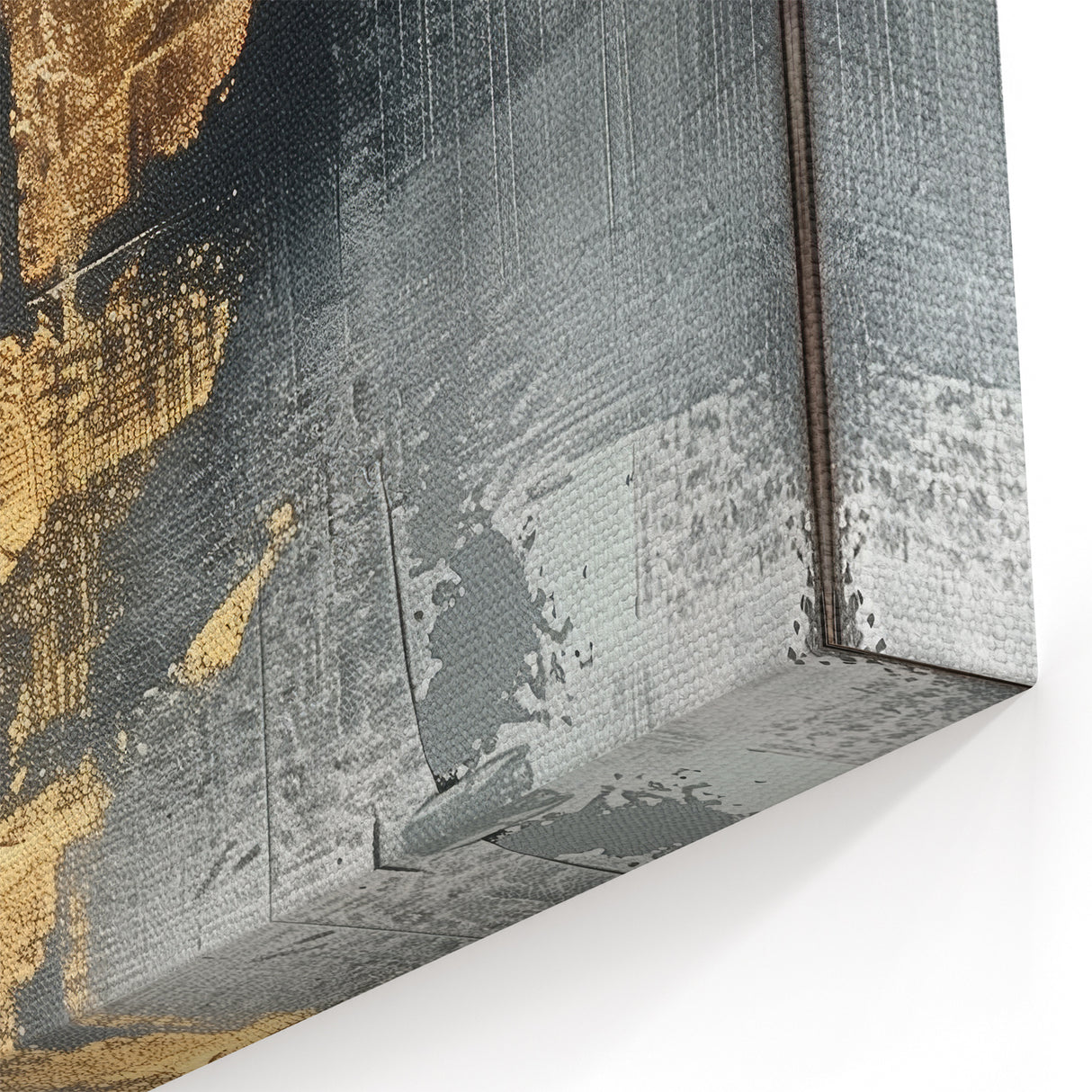 Glamorous Metallic Abstract Wall Art – Luxury Home Decor in Modern Glam