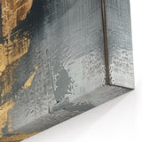 Glamorous Metallic Abstract Wall Art – Luxury Home Decor in Modern Glam