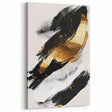 Chic Black and Gold Glam Wall Art – Modern Luxury Home Decor Piece