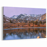 Sierra Nevada Landscape Prints - Calm Lake and Mountain Reflection Art