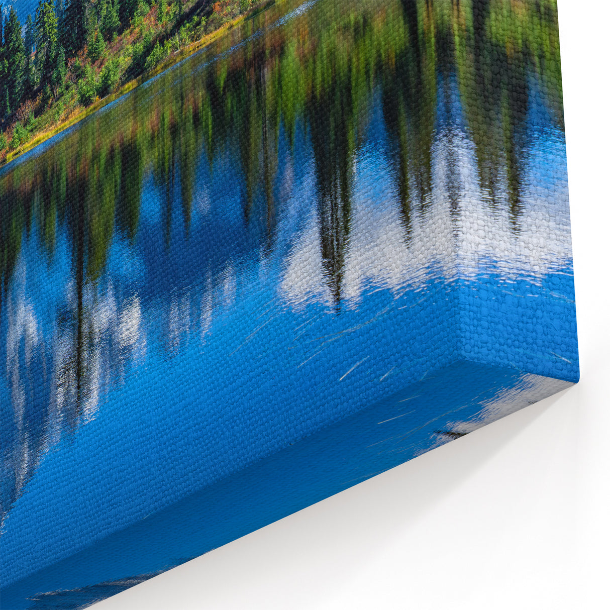 Glacier National Park Art – Majestic Mountain Reflection Scenic Print